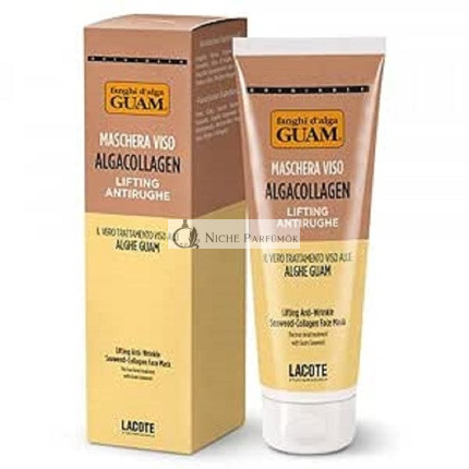 Guam Algacollagen Lifting Ránctalanító Arcpakolás Rózsaszín Agyaggal és Guam Algával, Anti-Aging Hatás, Olaszország, 75ml