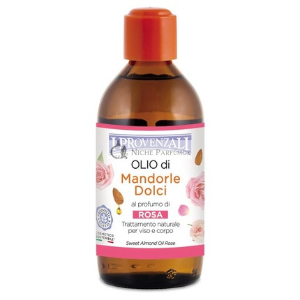 Édes mandula és rózsa testolaj 250 ml