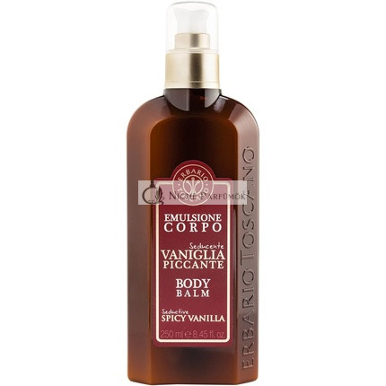 Erbario Toscano Illatos Testemulzió Fűszeres Vanília, 250ml