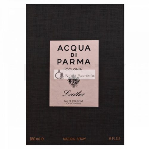 Acqua di Parma Colonia Leather Concentrée Eau de Cologne férfiaknak 180 ml