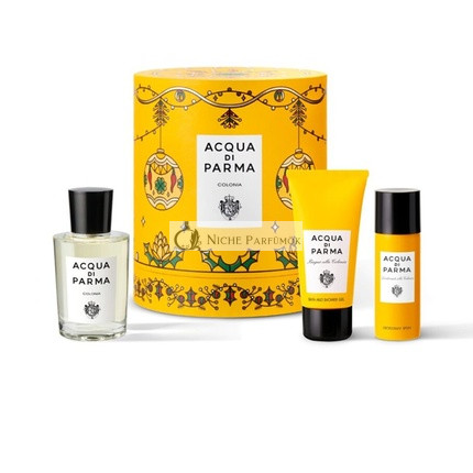 Acqua Di Parma Colonia Eau de Cologne 100ml, Deodorant Spray 50ml, Duschgel 75ml - Unisex