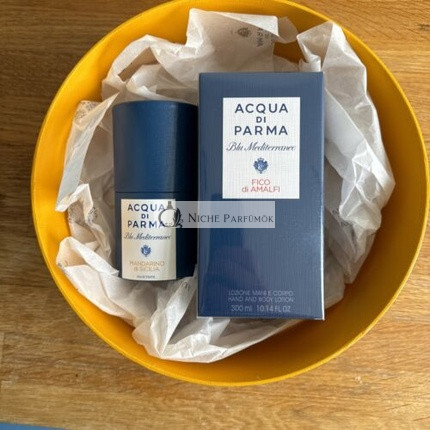 Acqua Di Parma Blu Mediterraneo Ajándékcsomag Eau De Toilette és Testápoló