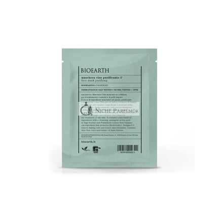 Bioearth Reinigende Gesichtsmaske mit Rosmarin, 15ml