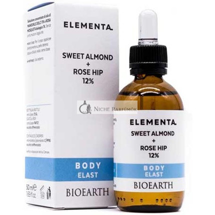 BIOEARTH Element Édes Mandula Csipkebogyó 12% Testolaj 50ml