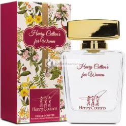   Henry Cotton's Damen Eau de Toilette mit Fruchtigem, Blumigem und Süßem Duft, Hergestellt in Italien, 50ml