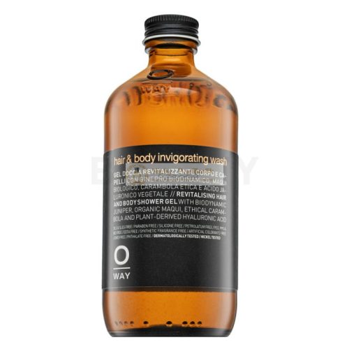 OWAY Hair & Body Invigorating Wash Shampoo und Duschgel 2 in 1 für die Revitalisierung des Haares 240 ml