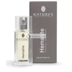   Nature's Hematite Herren Mineral Care Eau de Toilette mit Vetiver, Zeder und Patchouli 50ml