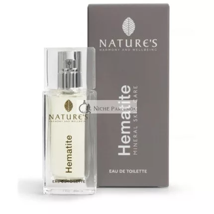 Nature's Hematite Herren Mineral Care Eau de Toilette mit Vetiver, Zeder und Patchouli 50ml