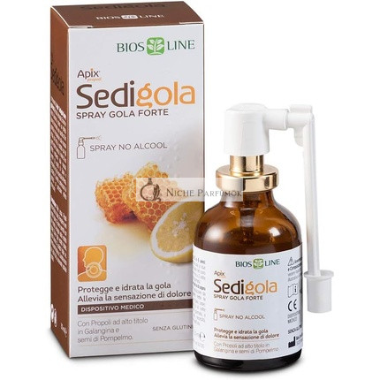 Apix Propoli Sedigola Starker Halspray Ohne Alkohol 30ml