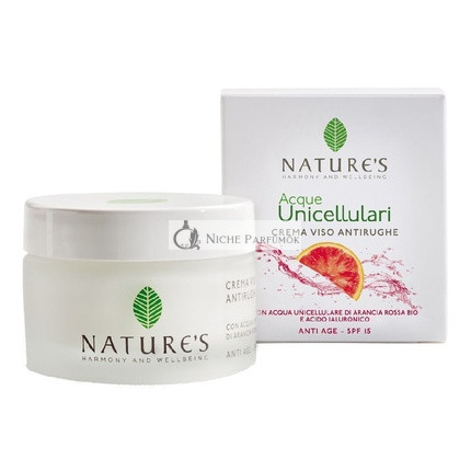 By Nature Természetes Ránctalanító Arckrém SPF 15, 100 ml