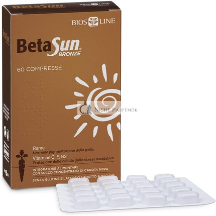 BETASUN Bräunungsnovelty Hautvorbereitungspräparat für intensives Bräunen und Haltbarkeit, 60 Tabletten
