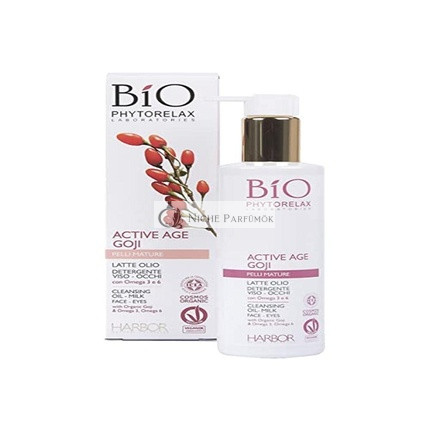 Bio Phytorelax Aktive Alter Anti-Aging Goji Reinigungsöl Milch 200 ml