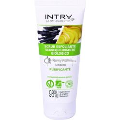   Harbor Intra Hámlasztó Sebum-Balanszírozó Organikus Aktivált Szén és Gyömbér Arcradír, 75 ml