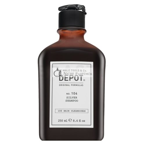 Depot No. 104 Silver Shampoo Shampoo für die Neutralisierung der gelben Töne 250 ml