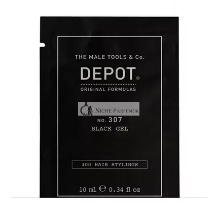 Depot Nr. 307 Fekete Gél, 10 ml