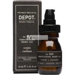   Depot Ölbalsam No. 505 Conditioning Beard Oil Ginger & Cardamom 30 ml