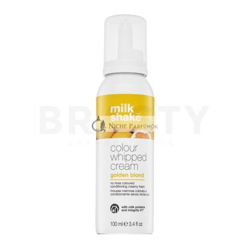 Milk_Shake Colour Whipped Cream tonizáló hab színfelfrissítő meleg szőke hajárnyalatra Golden Blond 100 ml