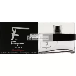   Salvatore Ferragamo F by Ferragamo Black Eau de Toilette, 30ml