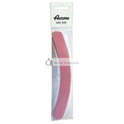   Aurore Professional Pink Banana Körömreszelő Manikűr/Pedikűrhez, Kétoldalas Abrasív