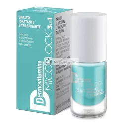   Dermovitamina Micoblock 3 az 1-ben Hidratáló Lélegző Körömlakk Türkiz Szín