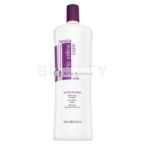 Fanola No Yellow Mask Haarmaske für platinblondes und graues Haar 1000 ml