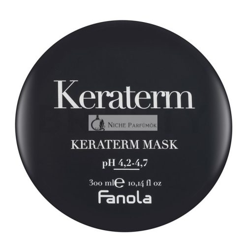 Fanola Keraterm Mask hajsimító maszk rakoncátlan hajra 300 ml