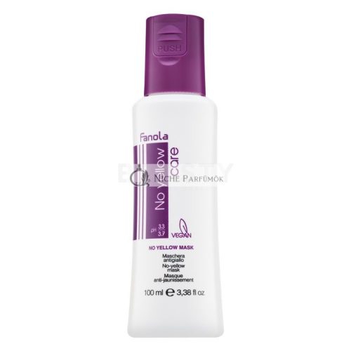 Fanola No Yellow Mask Haarmaske für platinblondes und graues Haar 100 ml