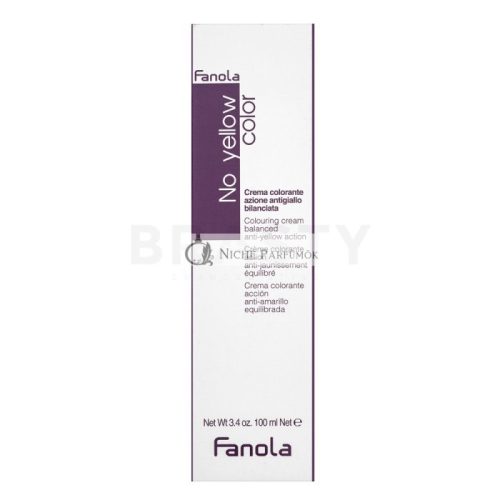 Fanola No Yellow Color Colouring Cream professzionális permanens hajszín Rosegold 100 ml