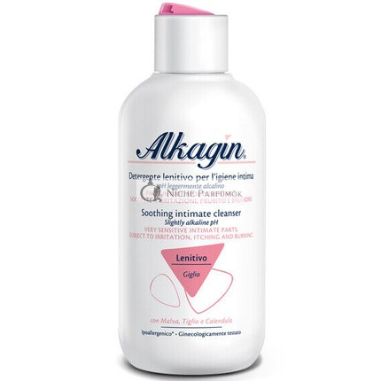 Alkagin Beruhigender Reiniger für intime Hygiene mit Malve, Limette und Ringelblume