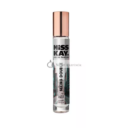 Miss Kay Seeing Double Eau de Parfum, 25ml - Reich & Lebendig Duft - Noten von Schinus Molle, Orange & Grapefruit - Hergestellt in Italien, 100% Vegan, Tierversuchsfrei & Parabenfrei