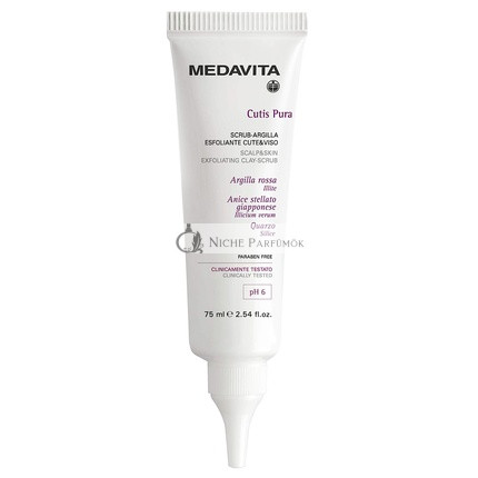 Medavita Cutis Pura Tonerde Peeling für Kopfhaut und Gesicht