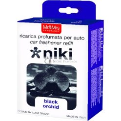 Mr&Mrs Fragrance Niki Autóillatosító Fekete Orchid Refill