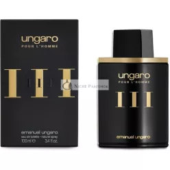 Emanuel Ungaro Homme III Eau de Toilette für Männer, 100ml