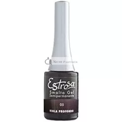   Estrosa Körömlakk Gél Shellac Lila Mély Húsvéti Rózsaszín 7030 - Viola Profondo