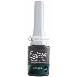 Estrosa Félig Tartós Zselés Körömlakk Petrol, 100g