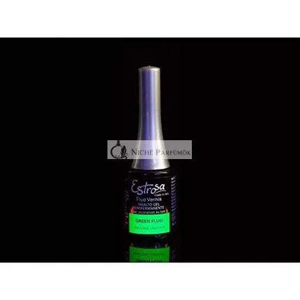 Estrosa Zöld Fluó Félállandó Gél Lakk 100g 7055