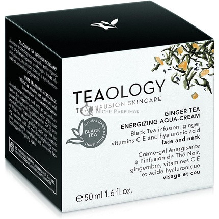 Teaology Tea Infusion Bőrápoló Gyömbér Tea Energizáló Aqua Krém, 50ml