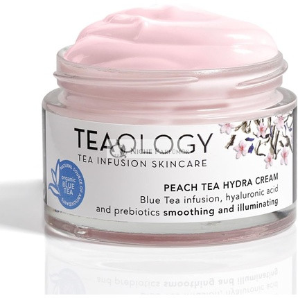 Teaology Pfirsichtee Hydratisierende Creme 50ml, Naturkosmetik Vegan