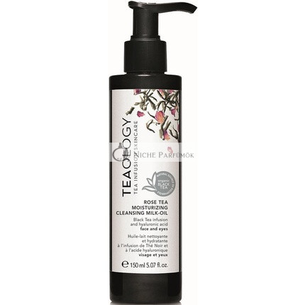 Teaology Rosen Tee Feuchtigkeitsspendende Reinigungsmilch-Öl - Reinigungsmilch für das Gesicht - Mit Hyaluronsäure - 150ml