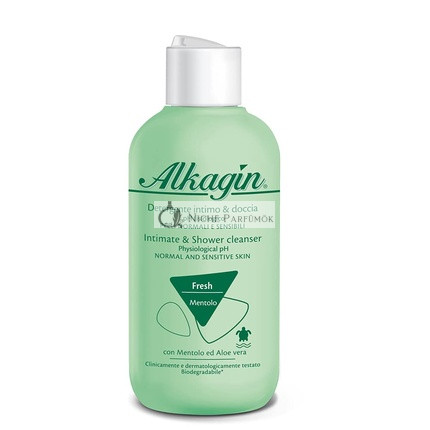 Alkagin Friss Intim és Zuhany Tisztítószer 250ml