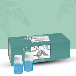  SILKY .03 Napi Ápolás ACTIVAL Olajmosás és UV Védelem Zöld Tea Kivonattal Ampula 10 db 10 ml - Csomag 10