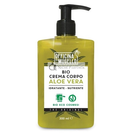 Officina del Mugello Aloe Vera Testápoló Folyadék, 300ml