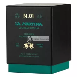   La Martina Blue Gardenia Intense Eau de Cologne, 80ml für Männer und Frauen
