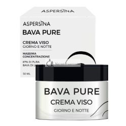   Új 2021 Aspersina Bava Tiszta Arckrém Napra és Éjszakára, Maximum Koncentráció 87% Tiszta Csiga Nyálka, 50ml