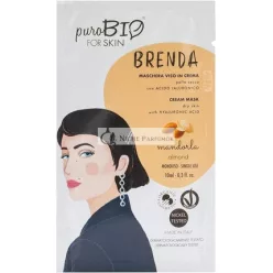   PuroBio Brenda Creme Gesichtsmaske für trockene Haut Nr. 01 Mandel