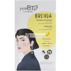   PuroBio Brenda Creme Gesichtsmaske für Trockene Haut Nr. 02 Banane