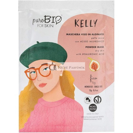 PuroBio Kelly Peel Off Arcpakolás Száraz Bőrre No. 08 Füge