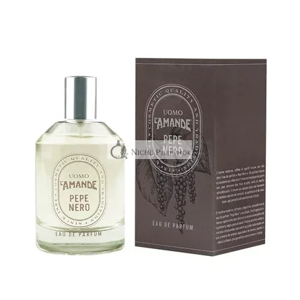 L'AMANDE Frisch und Würzig Herrenduft mit Noten von schwarzem Pfeffer, weißem Moschus, Patchouli und Rosmarin Eau de Parfum