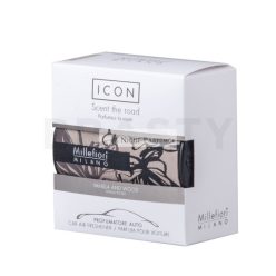   Millefiori Milano Icon Car Air Freshener Vanilla & Wood Textil Floral