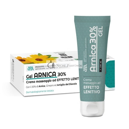 Paladin Pharma Sanavita Arnica 30% Nyugtató Masszázsgél, 150ml